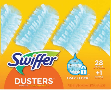 Swiffer Duster Duster Kit, 1 mango y 28 recambios